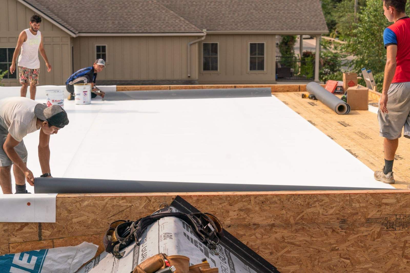 TPO Membrane by Shewmaker Roofing