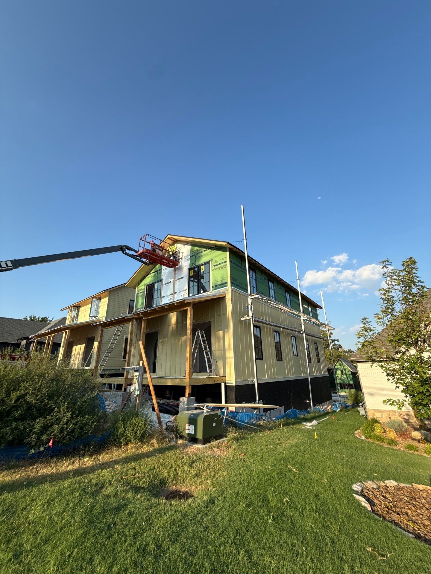 A Street Townhomes – Bentonville · siding, shingle & metal roofing