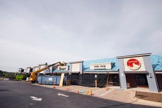 Bella Vista Towncenter – Commercial standing seam